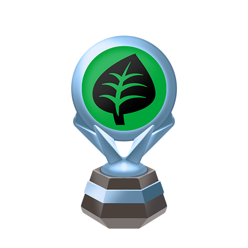 Trophée Cartes Plante — Argent