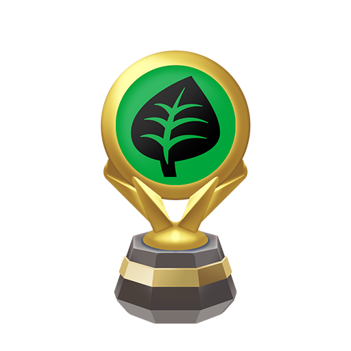 Trophée Cartes Plante — Or