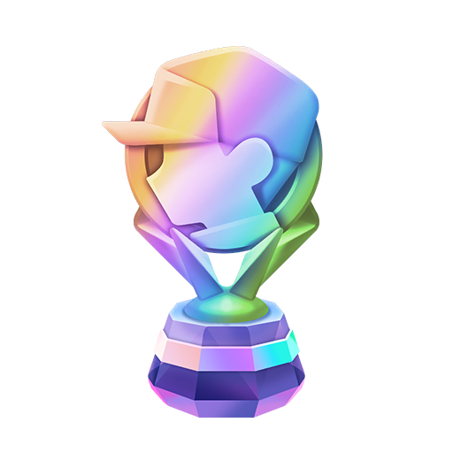 Trophée Cartes Supporter — Arc-en-ciel